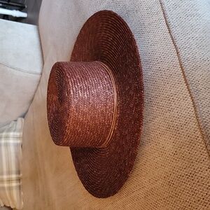 GIGI PIP Brown Straw Hat